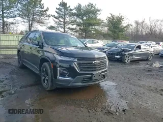 2022 Chevrolet Traverse LS with VIN 1GNEVFKW5NJ120168, listed as a Copart auction lot 50798015 with 45,373 mi miles and Salvage Title. Bid and sale history available at carsss.com. Image 11.