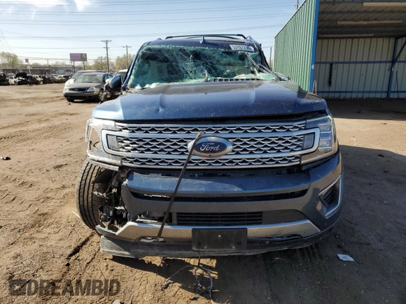 2020 Ford Expedition Platinum with VIN 1FMJU1MT2LEA15718, listed as a Copart auction lot 52897235 with Not provided miles and Salvage title. Bid and sale history available at DreamBid. Image 5.