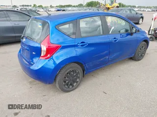 2015 Nissan Note S Plus with VIN 3N1CE2CP0FL365795, listed as a IAAI auction lot 42443633 with 86,715 mi miles and . Bid and sale history available at DreamBid. Image 4.