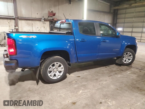 2021 Chevrolet Colorado 4WD LT с VIN 1GCGTCEN4M1190297, выставлен на аукционе Copart как лот 57832815 с пробегом 48 509 миль миль и Списание • Salvage title. История ставок и продаж доступна на DreamBid. Изображение 3.