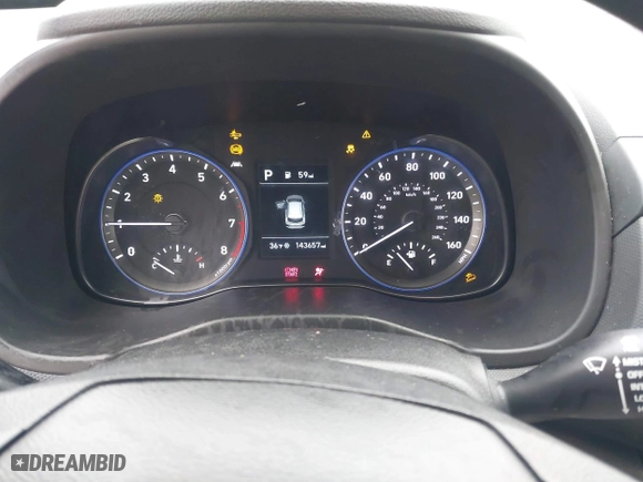 2019 Hyundai Kona SE with VIN KM8K12AA4KU227000, listed as a IAAI auction lot 41106840 with 143,657 mi miles. Bid and sale history available at carsss.com. Image 7.