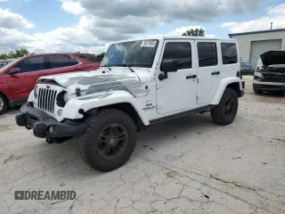 2017 Jeep Wrangler Unlimited Sahara z VIN 1C4BJWEG6HL612289, wystawiony jako Copart lot #58479505 z przebiegiem 167 208 mil mil oraz Szkoda całkowita • Salvage title. Historia ofert i sprzedaży dostępna na DreamBid. Obrazek 1.