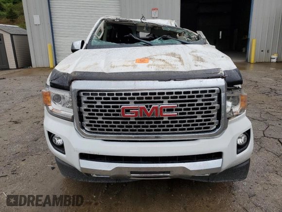 2018 GMC Canyon 4WD SLT with VIN 1GTG6DEN8J1266757, listed as a Copart auction lot 54166315 with Not provided miles and Salvage title. Bid and sale history available at DreamBid. Image 5.