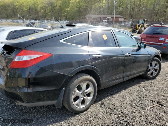 2010 Honda Accord Crosstour EX-L with VIN 5J6TF2H51AL008786, listed as a Copart auction lot 53659995 with 0 mi miles and Salvage Title. Bid and sale history available at carsss.com. Image 3.