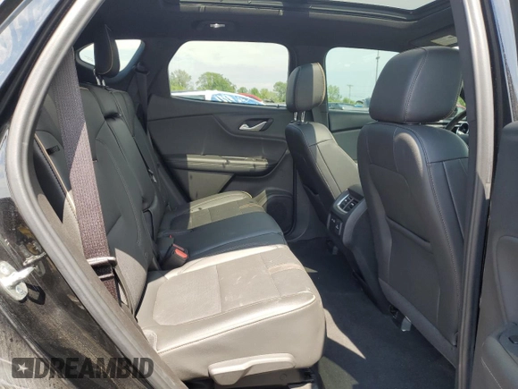 2020 Chevrolet Blazer Premier with VIN 3GNKBLRS1LS667740, listed as a Copart auction lot 63771195 with 57,679 mi miles and Salvage title. Bid and sale history available at DreamBid. Image 11.