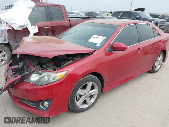 2013 Toyota Camry L with VIN 4T1BF1FK7DU689616, listed as a IAAI auction lot 41942747 with 119,234 mi miles. Bid and sale history available at carsss.com. Image 17.