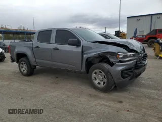 2022 Chevrolet Colorado 2WD Work Truck with VIN 1GCGSBEN1N1319241, listed as a Copart auction lot 47643065 with 27,150 mi miles and Salvage Title. Bid and sale history available at carsss.com. Image 4.