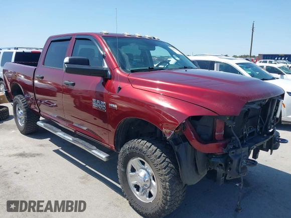 2018 Ram 2500 Tradesman with VIN 3C6UR5CJ1JG261280, listed as a IAAI auction lot 41973126 with 57,991 mi miles and . Bid and sale history available at DreamBid. Image 1.
