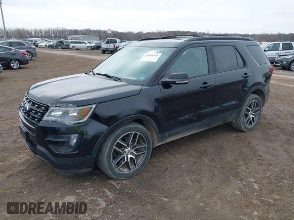 2016 Ford Explorer Sport with VIN 1FM5K8GTXGGB31903, listed as a IAAI auction lot 41830121 with 142,440 mi miles and . Bid and sale history available at carsss.com. Image 17.