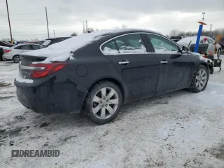 2014 Buick Regal Premium I with VIN 2G4GP5EX5E9242613, listed as a Copart auction lot 45985485 with 130,107 mi miles and Clean Title. Bid and sale history available at DreamBid. Image 3.