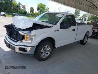 2018 Ford F-150 XL with VIN 1FTMF1CP7JKE12307, listed as a IAAI auction lot 42722428 with 228,606 mi miles and . Bid and sale history available at DreamBid. Image 17.