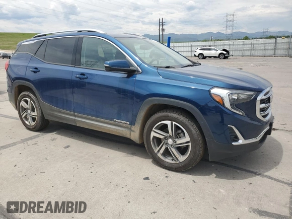 2020 GMC Terrain SLT z VIN 3GKALVEV2LL115692, wystawiony jako Copart lot #58341385 z przebiegiem 116 547 mil mil oraz Szkoda całkowita • Salvage title. Historia ofert i sprzedaży dostępna na DreamBid. Obrazek 4.