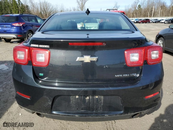 2015 Chevrolet Malibu LTZ with VIN 1G11F5SL8FF288419, listed as a Copart auction lot 51126825 with 176,635 mi miles and Salvage Title. Bid and sale history available at carsss.com. Image 6.