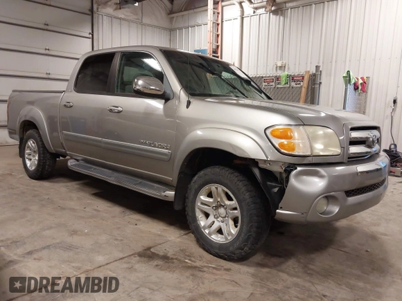 2004 Toyota Tundra SR5 with VIN 5TBDT44104S441271, listed as a IAAI auction lot 41823831 with 296,637 mi miles and . Bid and sale history available at DreamBid. Image 1.