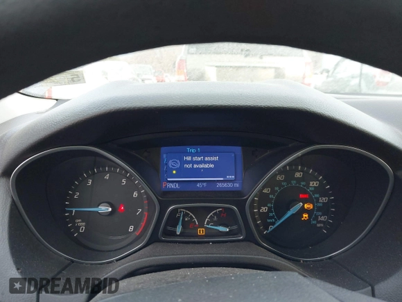2013 Ford Focus SE with VIN 1FADP3F23DL242069, listed as a IAAI auction lot 41781817 with 265,630 mi miles. Bid and sale history available at carsss.com. Image 7.