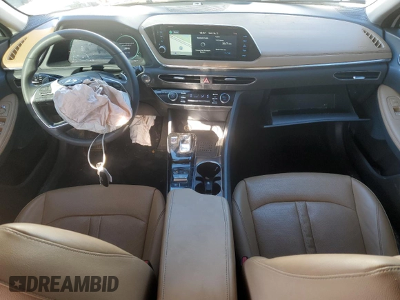 2020 Hyundai Sonata Hybrid Limited with VIN KMHL54JJ3LA009430, listed as a Copart auction lot 45139205 with 72,297 mi miles and Salvage Title. Bid and sale history available at carsss.com. Image 8.