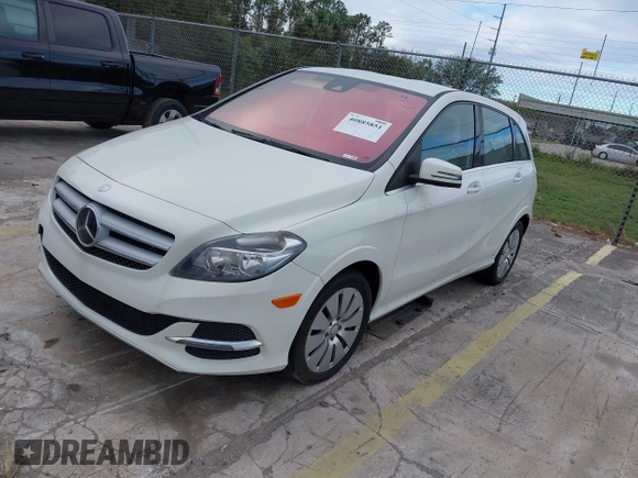 2016 Mercedes-Benz B Electric Drive with VIN WDDVP9AB7GJ009388, listed as a IAAI auction lot 41654143 with 46,748 mi miles and . Bid and sale history available at DreamBid. Image 2.