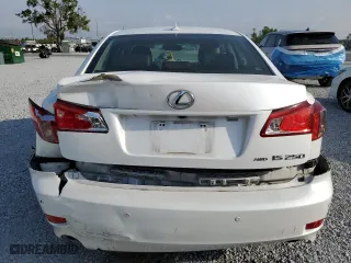 2013 Lexus IS 250 with VIN JTHCF5C29D5063028, listed as a Copart auction lot 49708045 with 126,351 mi miles and Salvage Title. Bid and sale history available at carsss.com. Image 6.