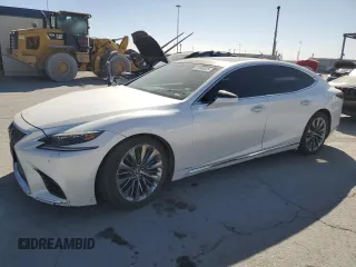 2019 Lexus LS 500 z VIN JTHB51FF9K5008940, wystawiony jako Copart lot #45648025 z przebiegiem 70 482 mil mil oraz Szkody całkowita. Historia ofert i sprzedaży dostępna na DreamBid. Obrazek 1.
