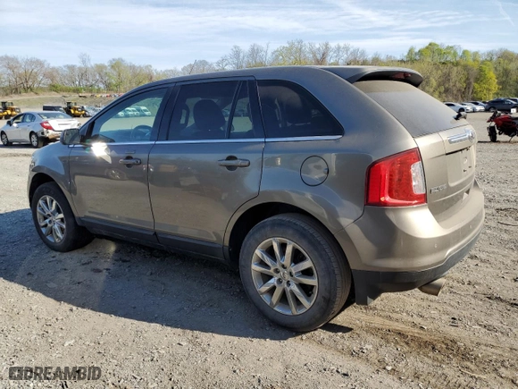 2014 Ford Edge Limited with VIN 2FMDK4KC0EBA83909, listed as a Copart auction lot 54510345 with 109,576 mi miles and Clean Title. Bid and sale history available at carsss.com. Image 2.