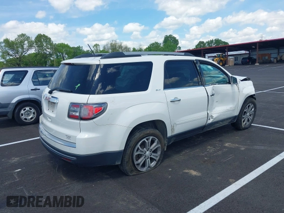 2013 GMC Acadia SLT with VIN 1GKKRSKD5DJ170594, listed as a IAAI auction lot 42031457 with 295,826 mi miles and . Bid and sale history available at DreamBid. Image 4.