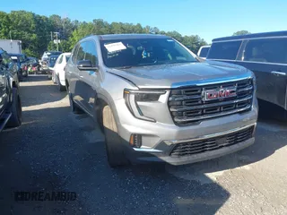 2025 GMC Acadia FWD Elevation z VIN 1GKENKRS0SJ155866, wystawiony jako IAAI lot #42458304 z przebiegiem 15 509 mil mil oraz . Historia ofert i sprzedaży dostępna na DreamBid. Obrazek 1.
