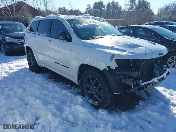 2019 Jeep Grand Cherokee Limited with VIN 1C4RJFBG3KC840468, listed as a IAAI auction lot 41424108 with 78,301 mi miles. Bid and sale history available at carsss.com. Image 1.