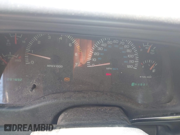 2000 Dodge Dakota Sport with VIN 1B7GL2AN7YS607119, listed as a IAAI auction lot 42377808 with 287,892 mi miles and . Bid and sale history available at DreamBid. Image 7.
