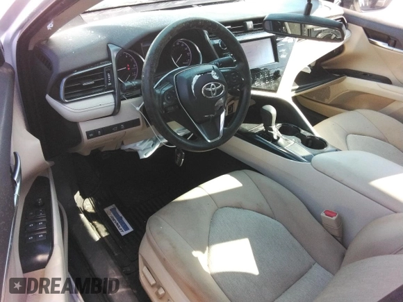 2020 Toyota Camry LE with VIN 4T1L11AK6LU900443, listed as a Copart auction lot 72664744 with 106,317 mi miles and Salvage Title. Bid and sale history available at DreamBid. Image 8.