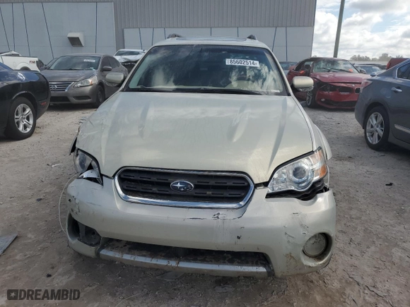 2006 Subaru Legacy Wagon Outback 3.0 R L.L. Bean with VIN 4S4BP86C364359375, listed as a Copart auction lot 85602514 with 224,234 mi miles and Salvage Title. Bid and sale history available at carsss.com. Image 5.