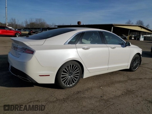 2017 Lincoln MKZ Hybrid Reserve with VIN 3LN6L5MU3HR647611, listed as a Copart auction lot 46527125 with Not provided miles and Salvage title. Bid and sale history available at DreamBid. Image 3.