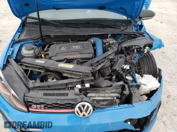 2021 Volkswagen Golf GTI S with VIN 3VW6T7AUXMM007176, listed as a Copart auction lot 78193703 with 20,073 mi miles. Bid and sale history available at carsss.com. Image 12.
