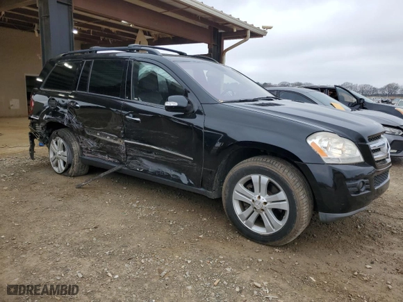 2007 Mercedes-Benz GL-Class with VIN 4JGBF22E37A202343, listed as a Copart auction lot 48902565 with 210,802 mi miles and Salvage Title. Bid and sale history available at carsss.com. Image 4.