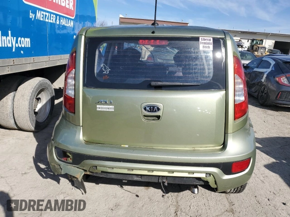2012 Kia Soul with VIN KNDJT2A54C7353676, listed as a Copart auction lot 46438035 with 0 mi miles and Salvage Title. Bid and sale history available at carsss.com. Image 6.