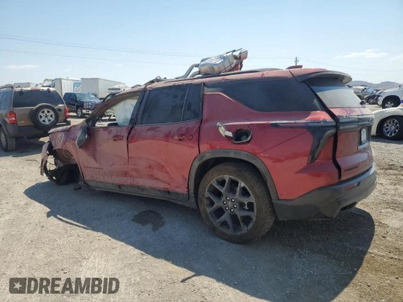 2024 Chevrolet Traverse FWD RS with VIN 1GNERLKS3RJ168533, listed as a Copart auction lot 62341964 with 0 mi miles and Salvage Title. Bid and sale history available at carsss.com. Image 2.