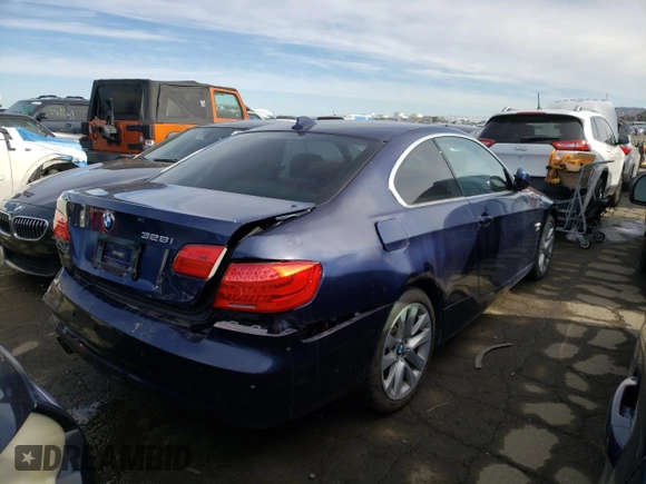 2013 BMW 3 Series 328i xDrive with VIN WBAKF5C53DJ297886, listed as a Copart auction lot 37358424 with 114,081 mi miles and Non Repairable. Bid and sale history available at carsss.com. Image 3.