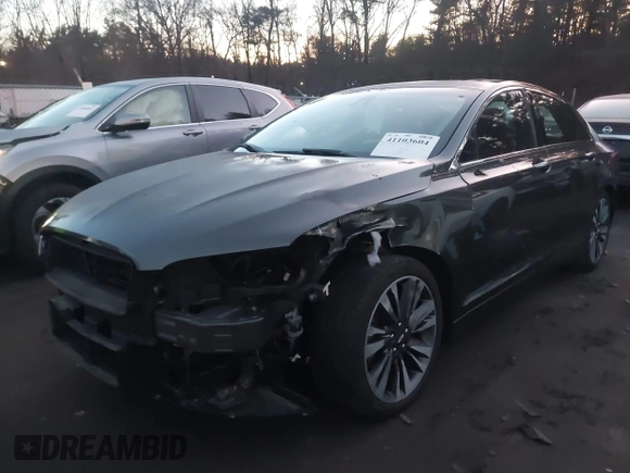 2020 Lincoln MKZ Reserve with VIN 3LN6L5E95LR602785, listed as a IAAI auction lot 41103604 with 42,388 mi miles and . Bid and sale history available at DreamBid. Image 2.