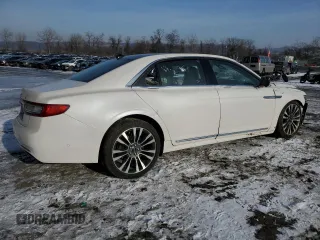 2018 Lincoln Continental Reserve with VIN 1LN6L9NP6J5601621, listed as a Copart auction lot 86603084 with 0 mi miles and Salvage Title. Bid and sale history available at carsss.com. Image 3.