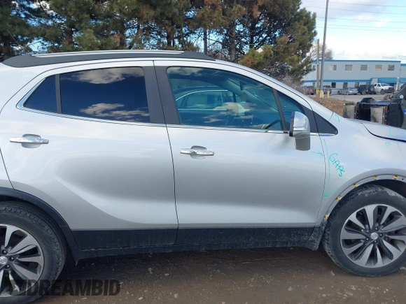 2017 Buick Encore Essence with VIN KL4CJCSB5HB143630, listed as a IAAI auction lot 41699092 with 73,557 mi miles and . Bid and sale history available at carsss.com. Image 14.