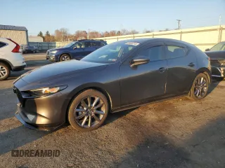 2021 Mazda Mazda3 Hatchback Preferred with VIN JM1BPALL4M1402605, listed as a Copart auction lot 80935314 with 33,112 mi miles and Salvage Title. Bid and sale history available at carsss.com. Image 1.