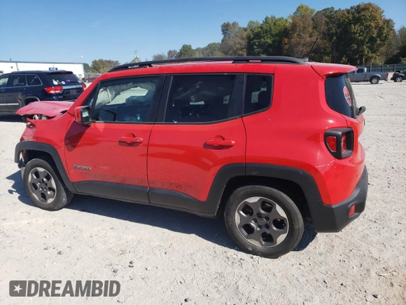 2015 Jeep Renegade Latitude with VIN ZACCJABH0FPB63177, listed as a Copart auction lot 77306944 with 92,026 mi miles and Salvage Title. Bid and sale history available at carsss.com. Image 2.