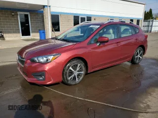 2019 Subaru Impreza Premium with VIN 4S3GTAD66K3754466, listed as a Copart auction lot 53935655 with 38,343 mi miles and Salvage Title. Bid and sale history available at carsss.com. Image 1.