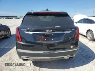 2023 Cadillac XT5 FWD Premium Luxury with VIN 1GYKNCRS5PZ109358, listed as a Copart auction lot 45201135 with 28,222 mi miles and Salvage Title. Bid and sale history available at carsss.com. Image 6.