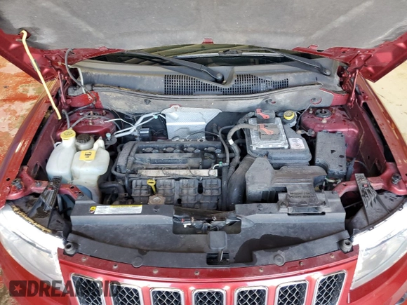 2011 Jeep Compass Latitude with VIN 1J4NF1FBXBD135429, listed as a Copart auction lot 54558405 with 111,222 mi miles and Salvage Title. Bid and sale history available at carsss.com. Image 12.