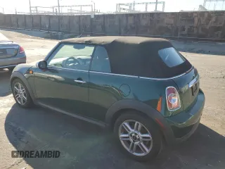 2011 MINI Convertible with VIN WMWZN3C59BTZ78447, listed as a Copart auction lot 87526775 with 114,665 mi miles and Clean title. Bid and sale history available at DreamBid. Image 2.