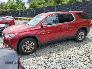 2018 Chevrolet Traverse LT Cloth with VIN 1GNEVGKW4JJ211075, listed as a Copart auction lot 62318324 with 90,150 mi miles and Salvage Title. Bid and sale history available at carsss.com. Image 1.
