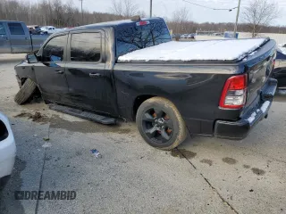 2019 Ram 1500 Big Horn/Lone Star with VIN 1C6RRFFG2KN908449, listed as a Copart auction lot 45495695 with 123,866 mi miles and Salvage Title. Bid and sale history available at carsss.com. Image 2.