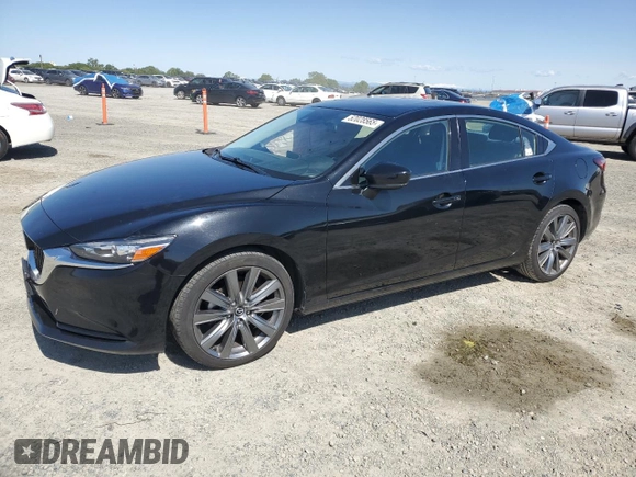 2018 Mazda Mazda6 Touring with VIN JM1GL1VM5J1314312, listed as a Copart auction lot 52028565 with 85,957 mi miles and Salvage Title. Bid and sale history available at carsss.com. Image 1.