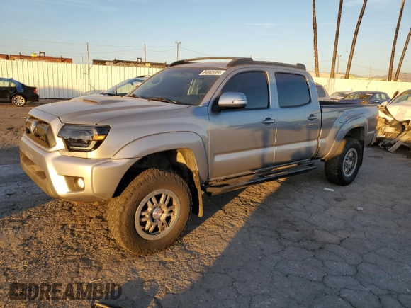 2014 Toyota Tacoma PreRunner with VIN 3TMKU4HNXEM041311, listed as a Copart auction lot 84065684 with 212,473 mi miles and Salvage title. Bid and sale history available at DreamBid. Image 1.