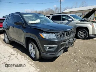 2019 Jeep Compass Latitude with VIN 3C4NJDBB7KT847886, listed as a Copart auction lot 49883665 with 162,470 mi miles and Salvage title. Bid and sale history available at DreamBid. Image 10.